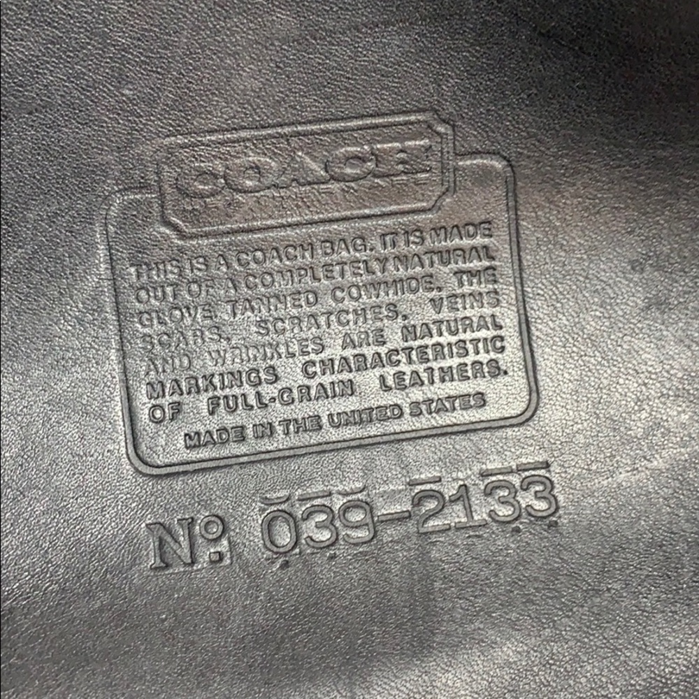 Vintage Coach Handbag - Picture 4 of 7